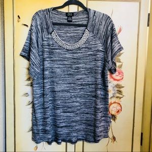 Shannon Ford New York Beaded Top XL